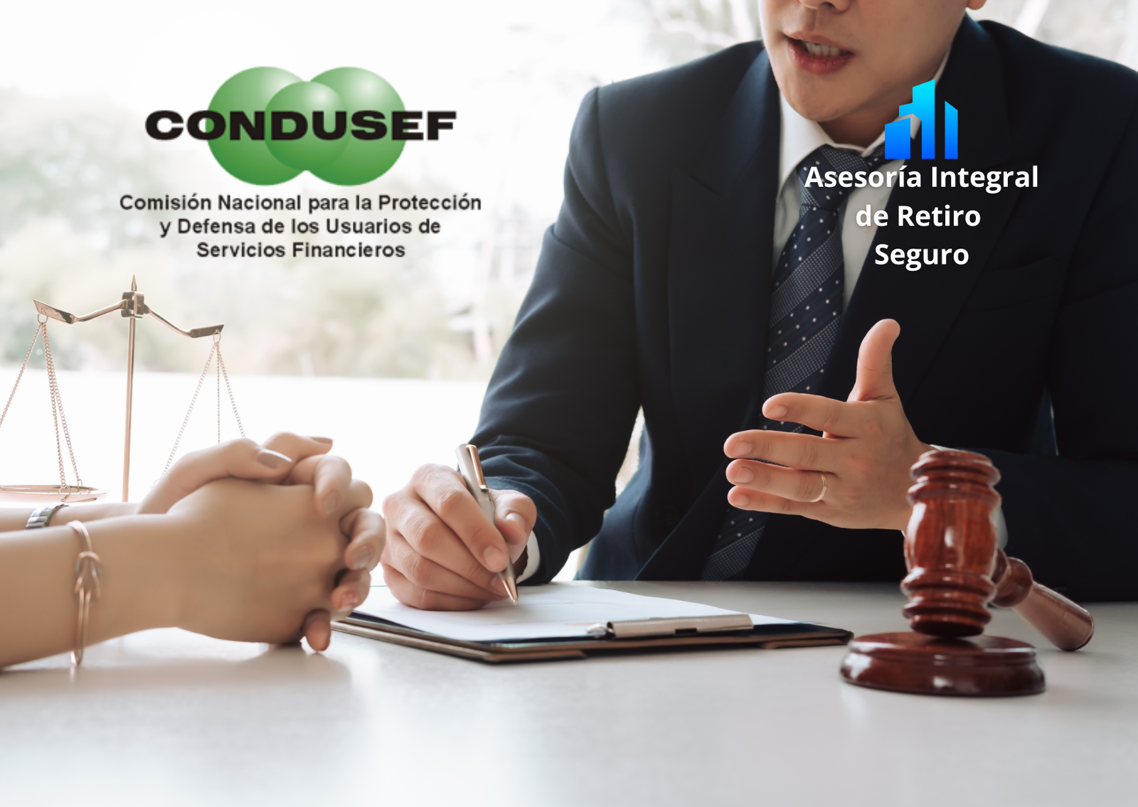 Ilustración de servicios jurídicos profesionales